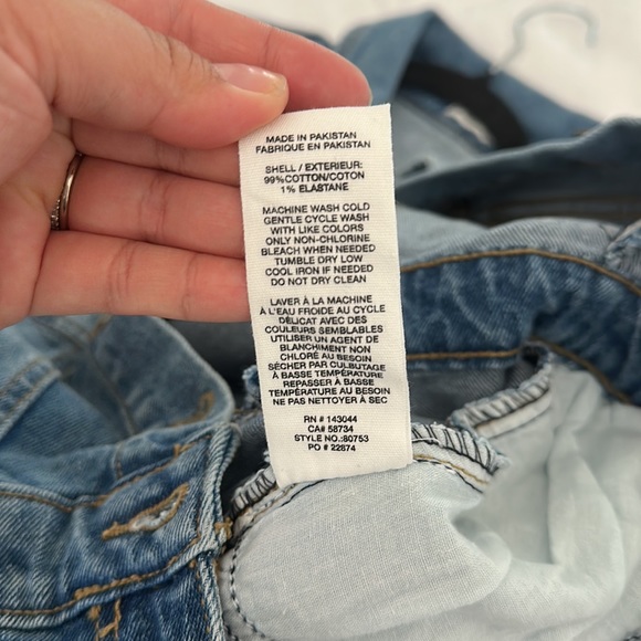 Avec Les Filles Puff Sleeve Denim Romper Shorts Size XS Blue - Picture 7 of 16